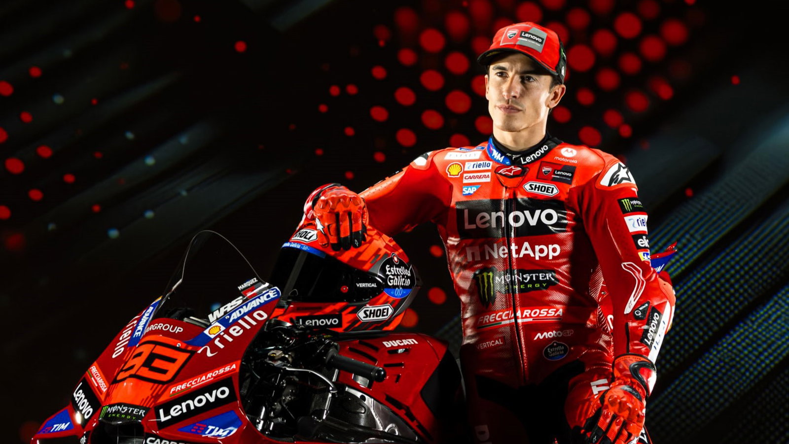 Marc Marquez, 2025 Ducati Lenovo team launch